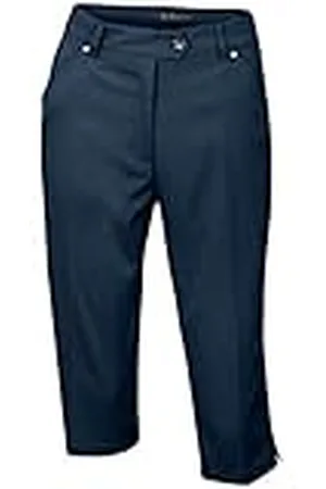 Island Green Capri Golfbroek voor dames, Dark Navy, 10 jaar