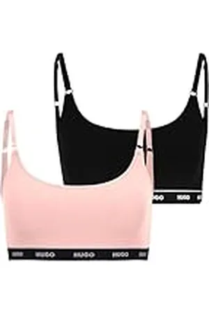 HUGO BOSS Dames Twin Bralette Streep Bralet, 544, M, , M