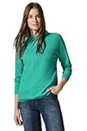 CECIL Dolman trui met structuurmix voor dames, , XS
