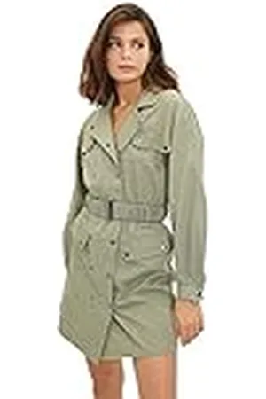 Trendyol Mini-blazerjurk voor dames, regular fit, geweven stof jurk, , 34