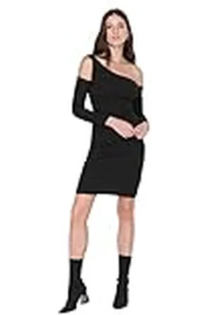 Trendyol Dames Mini Smock Jurk Getailleerde Gebreide Jurk, , S