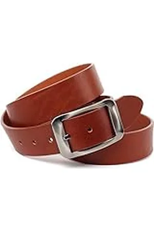 Anthoni Crown Uniseks leren riem, , 105 cm
