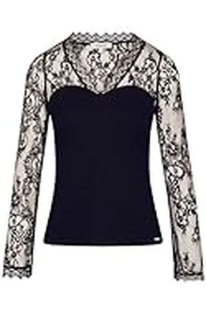 Morgan T-shirt met 3/4 mouwen, , M