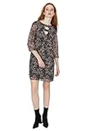 Trendyol Dames Woman Petite Midi Ruffle Hem Crew Neck Knit Dress Jurk, , 40