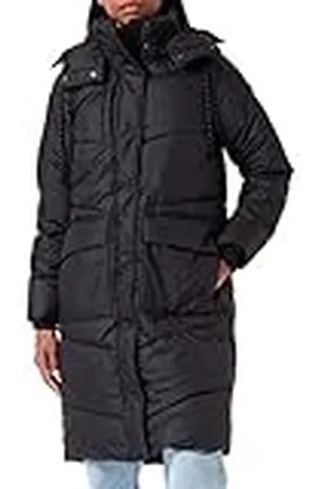 TOM TAILOR Dames Gewatteerde parker van gerecycled polyester 1029464, , S