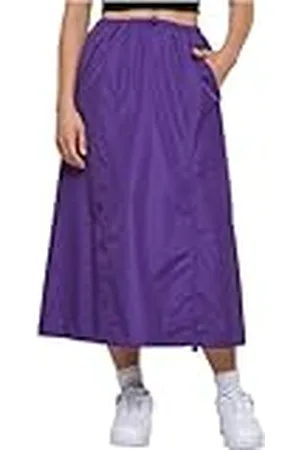 Urban classics Ripstop parachute midirok voor dames, , 4XL