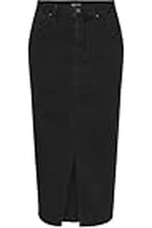 Pieces® PCJESSICA MIDI, denim rok MM, , S
