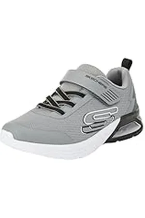 Skechers Boys, gymschoenen, grijs textiel/synthetisch/zwart trim, 43 EU, , 43 EU