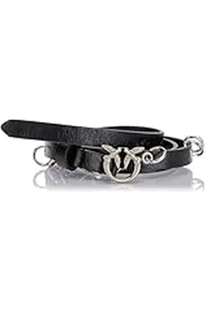 Pinko Love Berry H1 Belt Vit.Vintage+Piercing riem, , L Dames, , L