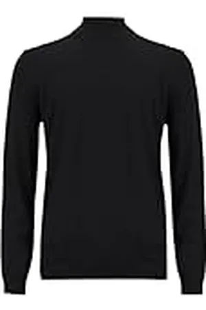 LTB Jeans Heren klassieke rolkraagpullover Zidore in zwart van viscose-mix - maat XXL, , XXL
