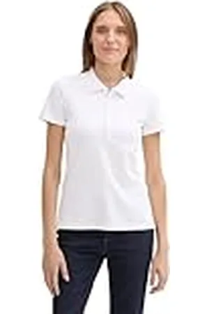 TOM TAILOR Piqueé poloshirt voor dames, , M