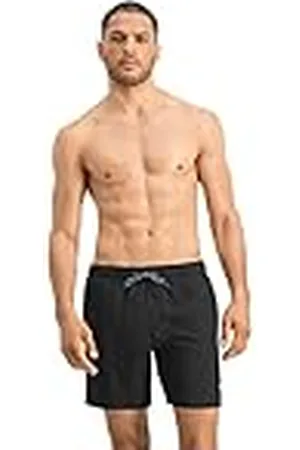 PUMA Middellange zwembroek voor heren, zichtbaar, trekkoord, shorts, , XS
