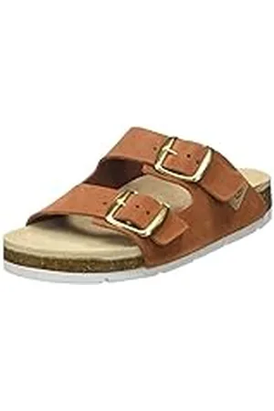 Rohde Elba klassieke sandalen voor dames, zomerschoenen, pantoffels, kurk-voetbed, , 43 EU