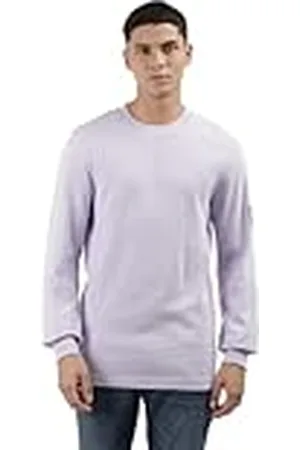 Calvin Klein Jeans Heren Badge Wafel Basic Longsleeve Top, , XXL