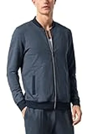Schiesser Herenjas pyjama-bovendeel, donkerblauw/maat 48