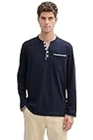TOM TAILOR T-shirt met lange mouwen voor heren, , M