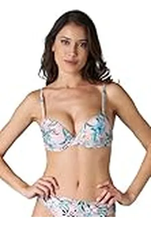 Lovable Printed Knitted Micro dames bikini met beugel push-up, , 36 / C