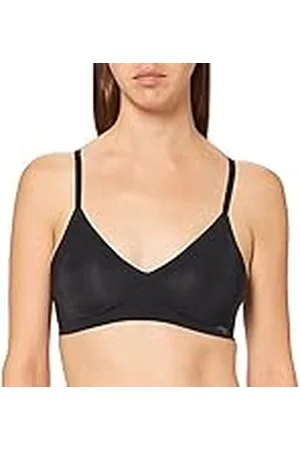 Sloggi Zero Feel Ultra Bra Ex beugelloze damesbeha, Zwart, XS