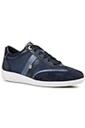 Geox D Myria B Sneakers voor dames, marineblauw, 37 EU, , 37 EU