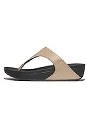 FitFlop Lulu lederen teenslippers voor dames, , 36 EU