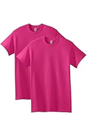 Gildan Heren Shirt (Pack van 2), Heliconië, L