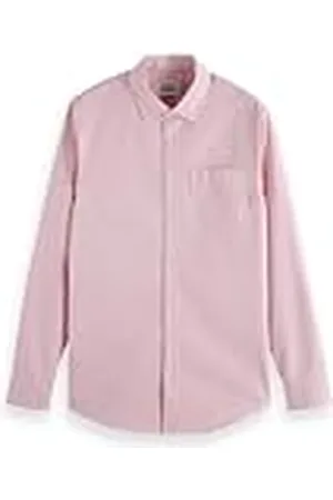 Scotch&Soda Seasonal Core - Regular Fit Stripe Oxford Shirt, , XXL