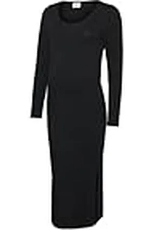 Mama;licious MAMA.LICIOUS MLEVA LS JRS MIDI Dress NOOS, , XXL