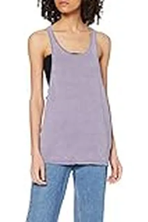 Urban classics Dames Loose Burnout Tanktop Sportshirt voor dames, , S