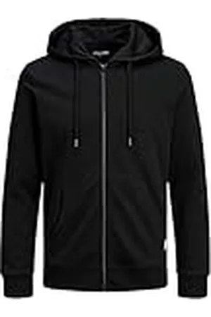 JACK & JONES Cardigan sweater heren Jjebasic Sweat Zip Hood Noos, , S