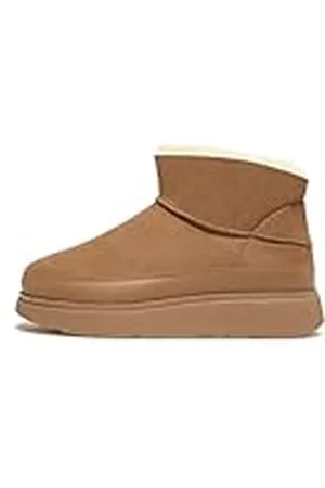 FitFlop Dames Gen-ff Ultra-Mini Double-Faced Shearling Laarzen Enkel, , 37.5 EU