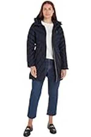 Tommy Hilfiger Chevron donsjas met capuchon voor dames, , XXS