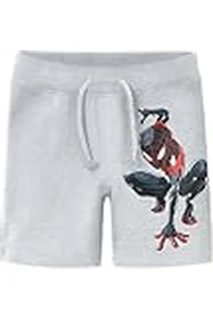 NAME IT Jongens Nmmmu Spiderman Long SWE Shorts Unb Mar Sweatshorts, , 110 cm