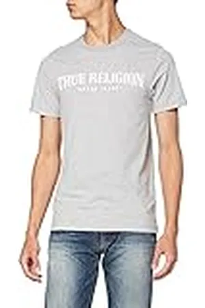 True Religion Heren Arch Logo ronde hals T-shirt, , X-Small