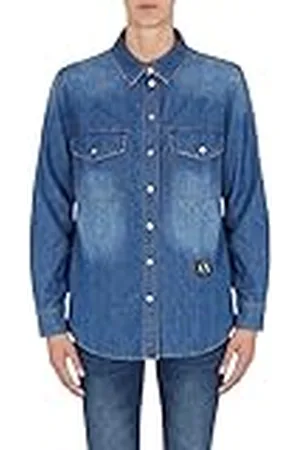 Armani Exchange Dames Denim Western Shirt, , S