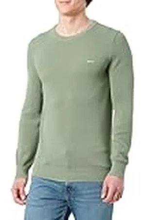 GANT Heren Cotton Pique C-Neck Pullover, , M