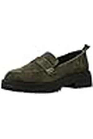 ESPRIT Modieuze Chunky Penny Loafer, 350/Khaki Green, 39 EU, , 39 EU