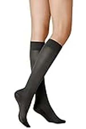 Kunert Warm Up 60 kniekousen voor dames, warme kousen voor herfst en winter, ondoorzichtige en matte kniekousen voor dames met warmtefunctie, lange wintersokken voor dames, thermische kniekousen