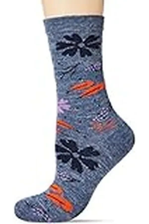 Punto Blanco Korte panty, katoen, wol, bloemen voor dames, , Eén maat