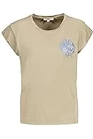 Garcia Dames T-shirt met korte mouwen, iced koffie, XS, , XS