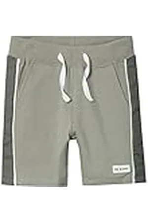 NAME IT Jongens Nmmhumo Sweat Unb Shorts, spicy orange, 104 cm