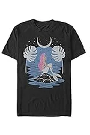 Disney The Little Mermaid - CELESTIAL ARIEL Unisex Crew neck T-Shirt Black M