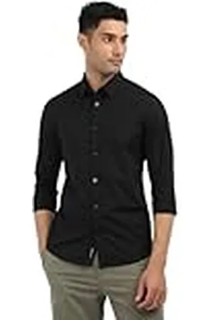 Calvin Klein Jeans Heren Slim Stretch Shirt Casual, ., M