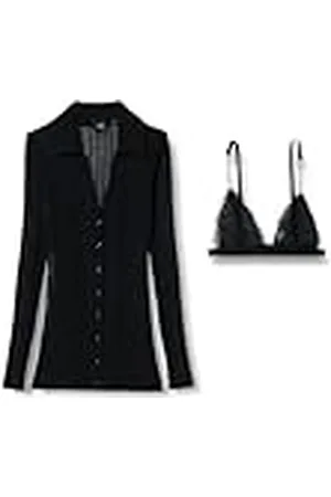 Pinko Tarassaco cardigan crêpe transparant, , XL