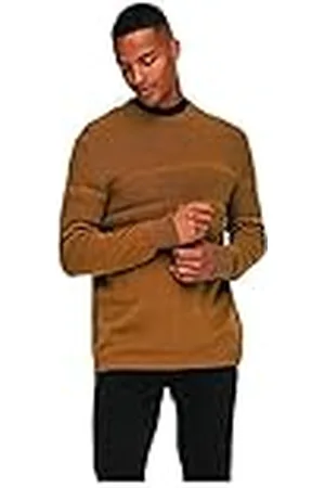 Only & Sons Bestseller a/s Heren Onsbace Ls Crew Knit Noos Pullover, , XS