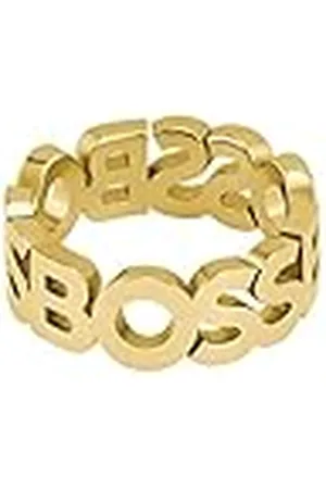 HUGO BOSS Jewelry KASSY Collection Ring voor heren, geel - 1580446S