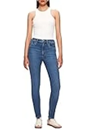 LTB Jeans Dames Jonna 100 - Skinny High Rise Basic-5-Pocket Medium Wash van katoenmix - Maat W26L36, , 26W / 36L