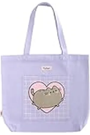 Grupo Erik Pusheen Cotton Tote Bag | 17.7 x 15 x 3.9 inches - 45 x 38 x 10 cm | Canvas Tote Bag, Cotton Bag, Beach Bag, Canvas Bag, Shopper Bag | Pusheen Gifts, Pusheen Merchandise