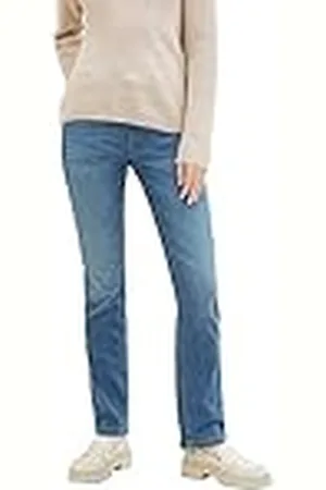 TOM TAILOR Kate Straight Jeans voor dames, , 30W x 32L