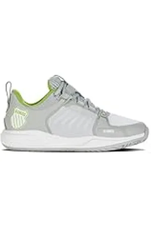 K-Swiss Performance Dames Ultrashot Team tennisschoen, grijs violet/wit/limoengroen, 42 EU, , 42 EU