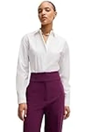 HUGO BOSS Dames The Girlfriend Shirt Blouse, , 36